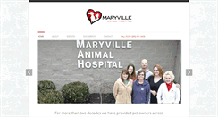 Desktop Screenshot of maryvilleanimalhospital.com